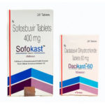 Sofokast (Aprazer/Natco) Софосбувир 3шт + Dacikast (Aprazer/Natco) Даклатасвир 3шт