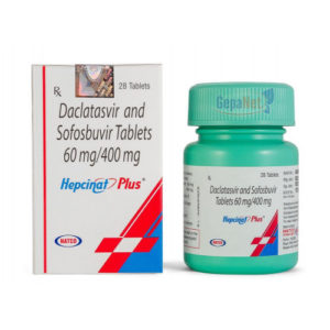 Hepcinat Plus (Natco) Софосбувир + Даклатасвир 3шт