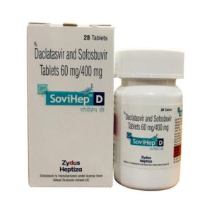 SoviHep D (Zydus) Даклатасвир + Софосбувир 3шт