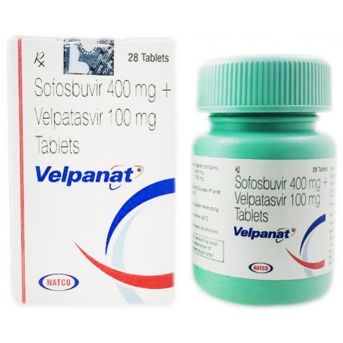 Velpanat Natco (Велпатасвир и Софосбувир) 3 шт.